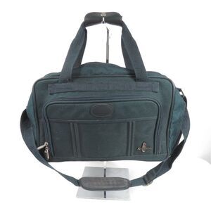Vintage Atlantic Luggage Infinity III Carry On Luggage Briefcase Green